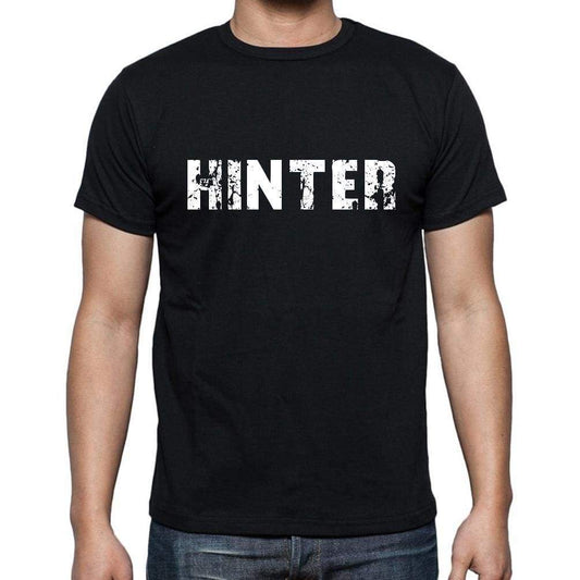Hinter Mens Short Sleeve Round Neck T-Shirt - Casual