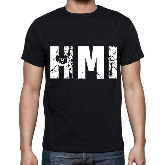 Hmi Men T Shirts Short Sleeve T Shirts Men Tee Shirts For Men Cotton Black 3 Letters - Casual
