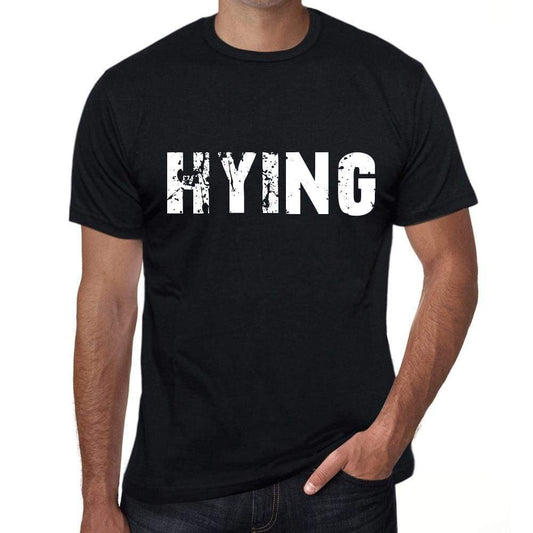 Hying Mens Retro T Shirt Black Birthday Gift 00553 - Black / Xs - Casual