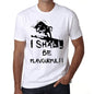 I Shall Be Flavourful White Mens Short Sleeve Round Neck T-Shirt Gift T-Shirt 00369 - White / Xs - Casual