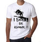 I Shall Be Romantic White Mens Short Sleeve Round Neck T-Shirt Gift T-Shirt 00369 - White / Xs - Casual
