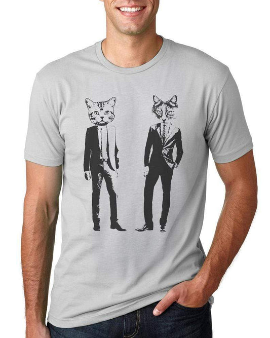 Graphic Mens Tshirt Funny Cat Tee Cat Lover Gift