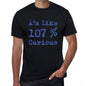 Im Like 100% Curious Black Mens Short Sleeve Round Neck T-Shirt Gift T-Shirt 00325 - Black / S - Casual