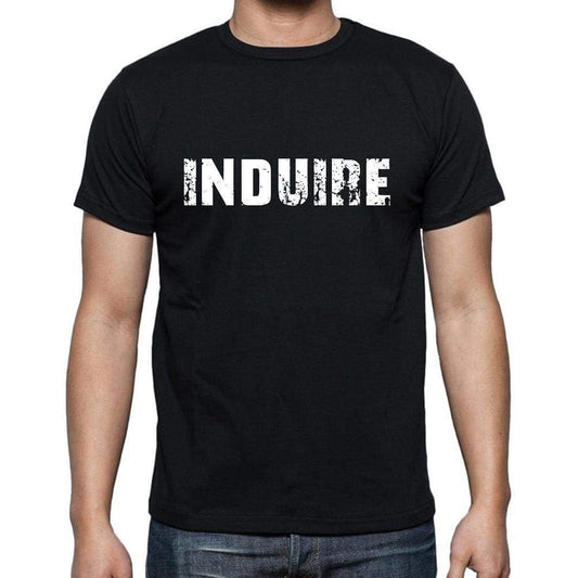 Induire French Dictionary Mens Short Sleeve Round Neck T-Shirt 00009 - Casual
