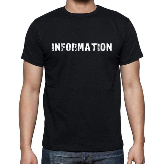 Information Mens Short Sleeve Round Neck T-Shirt - Casual