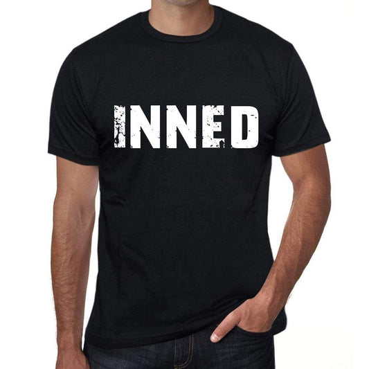 Inned Mens Retro T Shirt Black Birthday Gift 00553 - Black / Xs - Casual