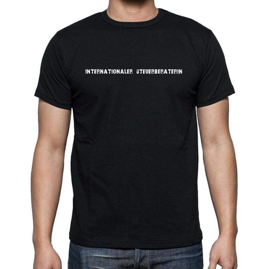 Internationaler Steuerberaterin Mens Short Sleeve Round Neck T-Shirt 00022 - Casual