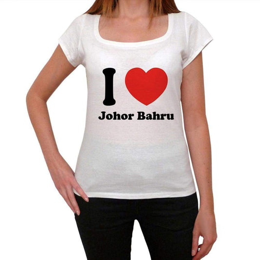 Johor Bahru T Shirt Woman Traveling In Visit Johor Bahru Womens Short Sleeve Round Neck T-Shirt 00031 - T-Shirt