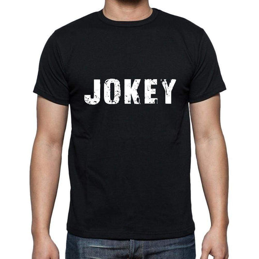 Jokey Mens Short Sleeve Round Neck T-Shirt 5 Letters Black Word 00006 - Casual