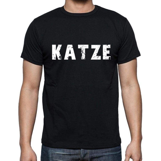 Katze Mens Short Sleeve Round Neck T-Shirt - Casual