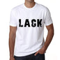 Lack Mens T Shirt White Birthday Gift 00552 - White / Xs - Casual