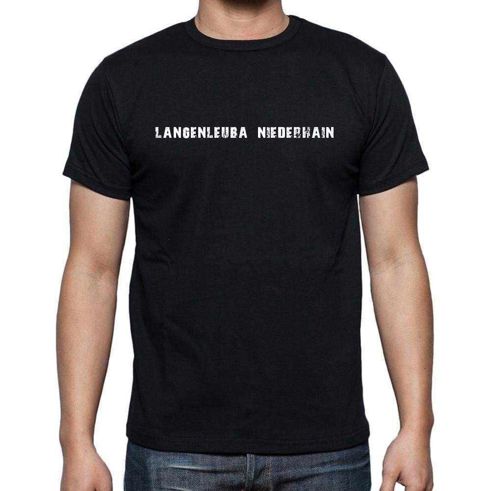 Langenleuba Niederhain Mens Short Sleeve Round Neck T-Shirt 00003 - Casual