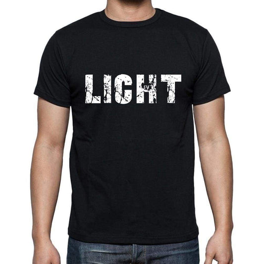 Licht Mens Short Sleeve Round Neck T-Shirt - Casual