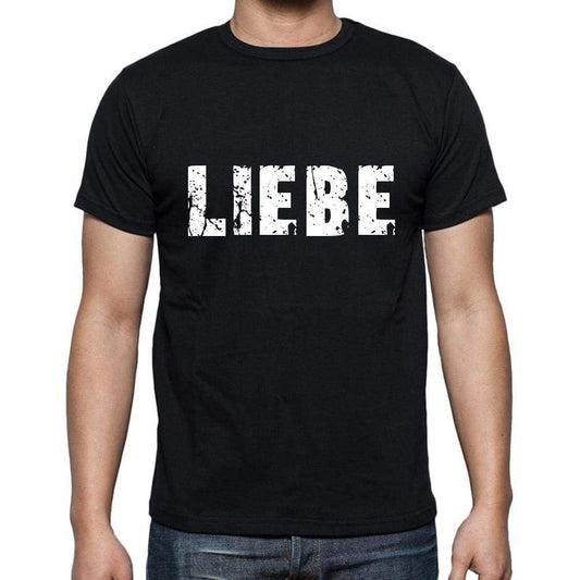 Liebe Mens Short Sleeve Round Neck T-Shirt - Casual