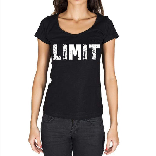 Limit Womens Short Sleeve Round Neck T-Shirt - Casual