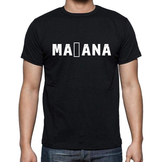 Ma±Ana Mens Short Sleeve Round Neck T-Shirt - Casual