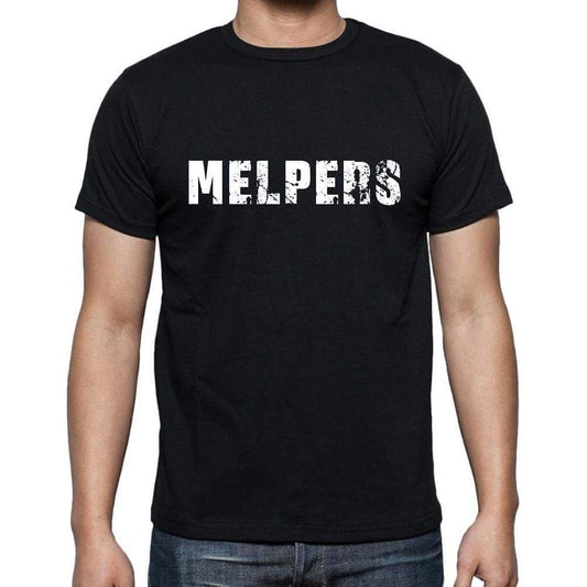 Melpers Mens Short Sleeve Round Neck T-Shirt 00003 - Casual