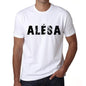 Mens Tee Shirt Vintage T Shirt Alésa X-Small White 00561 - White / Xs - Casual