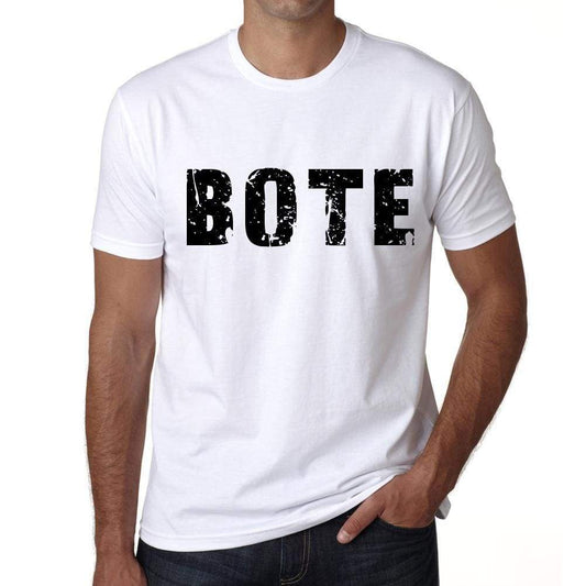 Mens Tee Shirt Vintage T Shirt Bote X-Small White 00560 - White / Xs - Casual