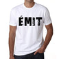 Mens Tee Shirt Vintage T Shirt Èmit X-Small White 00560 - White / Xs - Casual