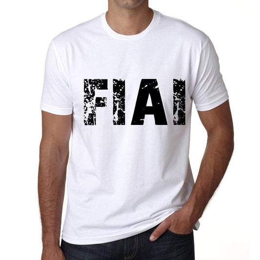 Mens Tee Shirt Vintage T Shirt Fiai X-Small White 00560 - White / Xs - Casual