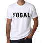Mens Tee Shirt Vintage T Shirt Focal X-Small White 00561 - White / Xs - Casual