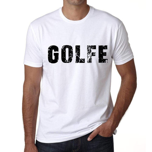Mens Tee Shirt Vintage T Shirt Golfe X-Small White 00561 - White / Xs - Casual