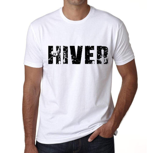 Mens Tee Shirt Vintage T Shirt Hiver X-Small White 00561 - White / Xs - Casual
