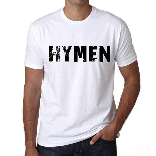 Mens Tee Shirt Vintage T Shirt Hymen X-Small White 00561 - White / Xs - Casual