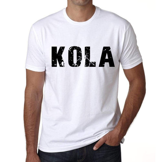 Mens Tee Shirt Vintage T Shirt Kola X-Small White 00560 - White / Xs - Casual