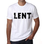 Mens Tee Shirt Vintage T Shirt Lent X-Small White 00560 - White / Xs - Casual