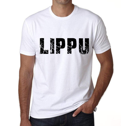 <span>Men's</span> Tee Shirt Vintage T shirt Lippu X-Small White 00561 - ULTRABASIC