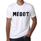 Mens Tee Shirt Vintage T Shirt Mégot X-Small White - White / Xs - Casual