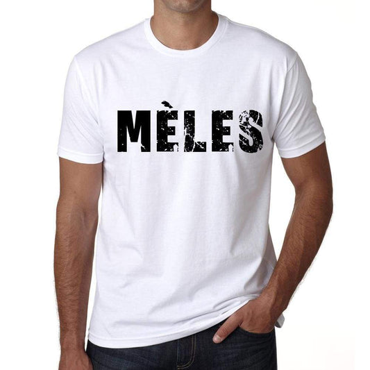 Mens Tee Shirt Vintage T Shirt Mèles X-Small White - White / Xs - Casual