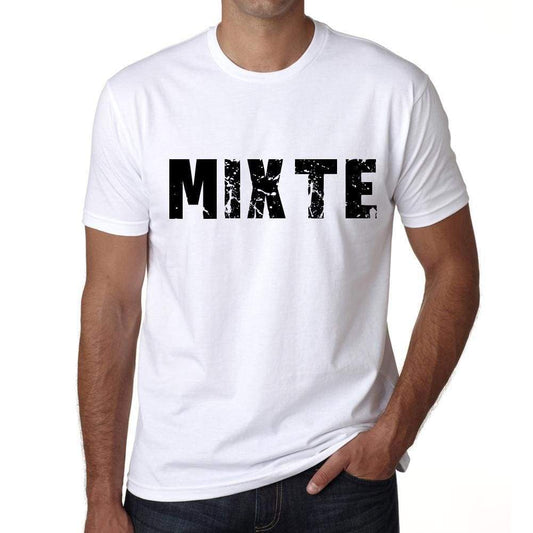 Mens Tee Shirt Vintage T Shirt Mixte X-Small White - White / Xs - Casual