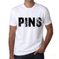Mens Tee Shirt Vintage T Shirt Pins X-Small White 00560 - White / Xs - Casual