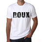 Mens Tee Shirt Vintage T Shirt Roux X-Small White 00560 - White / Xs - Casual