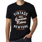 Mens Vintage Tee Shirt Graphic T Shirt Genuine Riders 2027 Deep Black - Deep Black / Xs / Cotton - T-Shirt