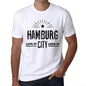 Mens Vintage Tee Shirt Graphic T Shirt Live It Love It Hamburg White - White / Xs / Cotton - T-Shirt