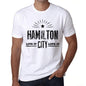 Mens Vintage Tee Shirt Graphic T Shirt Live It Love It Hamilton White - White / Xs / Cotton - T-Shirt