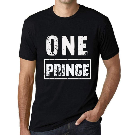 Mens Vintage Tee Shirt Graphic T Shirt One Prince Deep Black - Deep Black / Xs / Cotton - T-Shirt