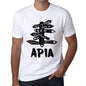 Mens Vintage Tee Shirt Graphic T Shirt Time For New Advantures Apia White - White / Xs / Cotton - T-Shirt