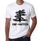 Mens Vintage Tee Shirt Graphic T Shirt Time For New Advantures Cap-Haïtien White - White / Xs / Cotton - T-Shirt