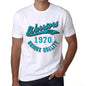 Mens Vintage Tee Shirt Graphic T Shirt Warriors Since 1970 White - White / Xs / Cotton - T-Shirt