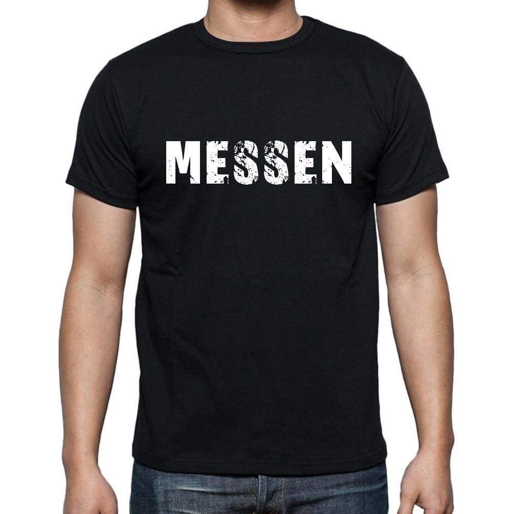 Messen Mens Short Sleeve Round Neck T-Shirt - Casual