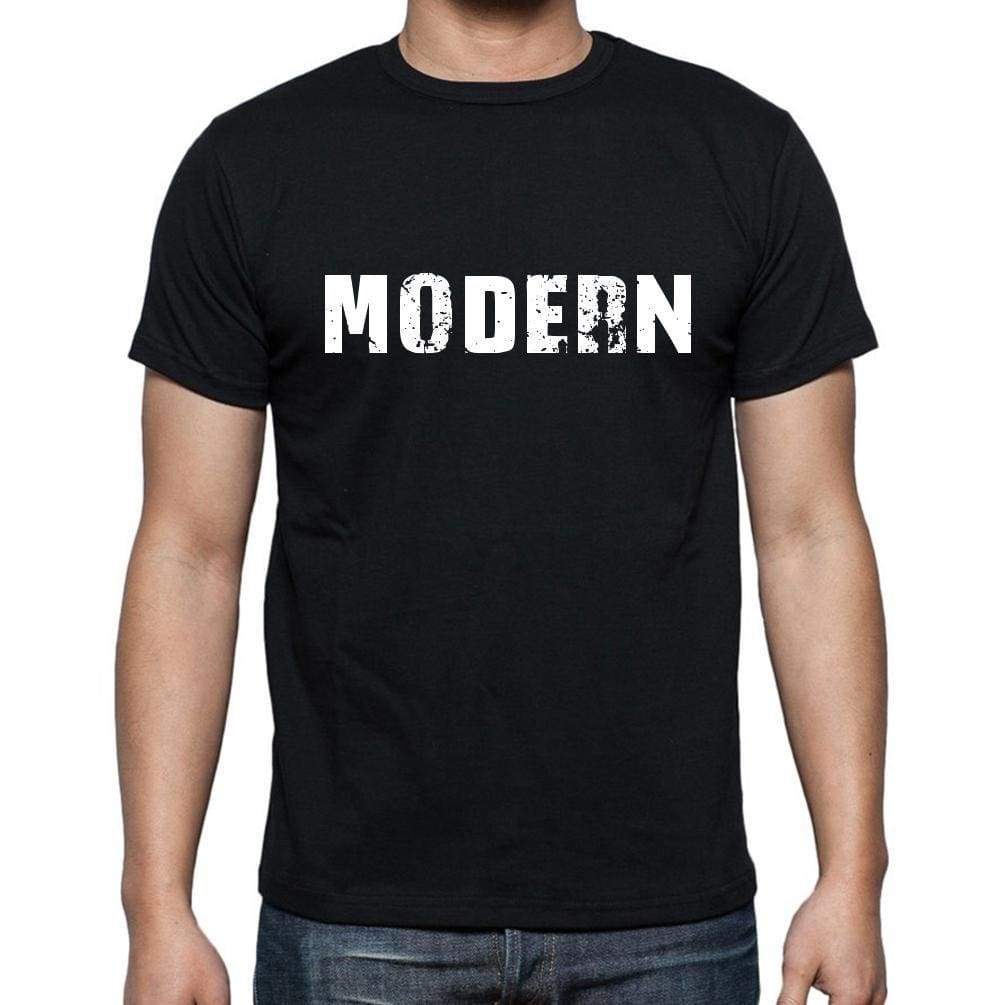 Modern Mens Short Sleeve Round Neck T-Shirt - Casual