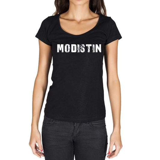 Modistin Womens Short Sleeve Round Neck T-Shirt 00021 - Casual