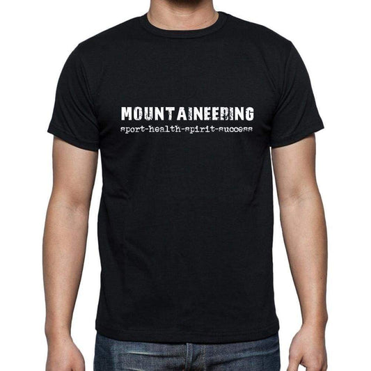 Mountaineering Sport-Health-Spirit-Success Mens Short Sleeve Round Neck T-Shirt 00079 - Casual