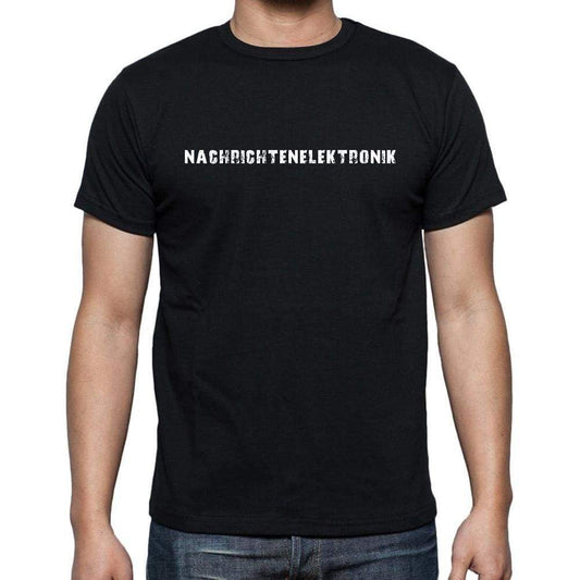 Nachrichtenelektronik Mens Short Sleeve Round Neck T-Shirt 00022 - Casual