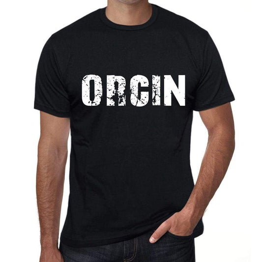 Orcin Mens Retro T Shirt Black Birthday Gift 00553 - Black / Xs - Casual